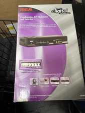 RCA CRF940 Combination RF MODULATOR AND SWITCHER NEW IN BOX AV TV GAME