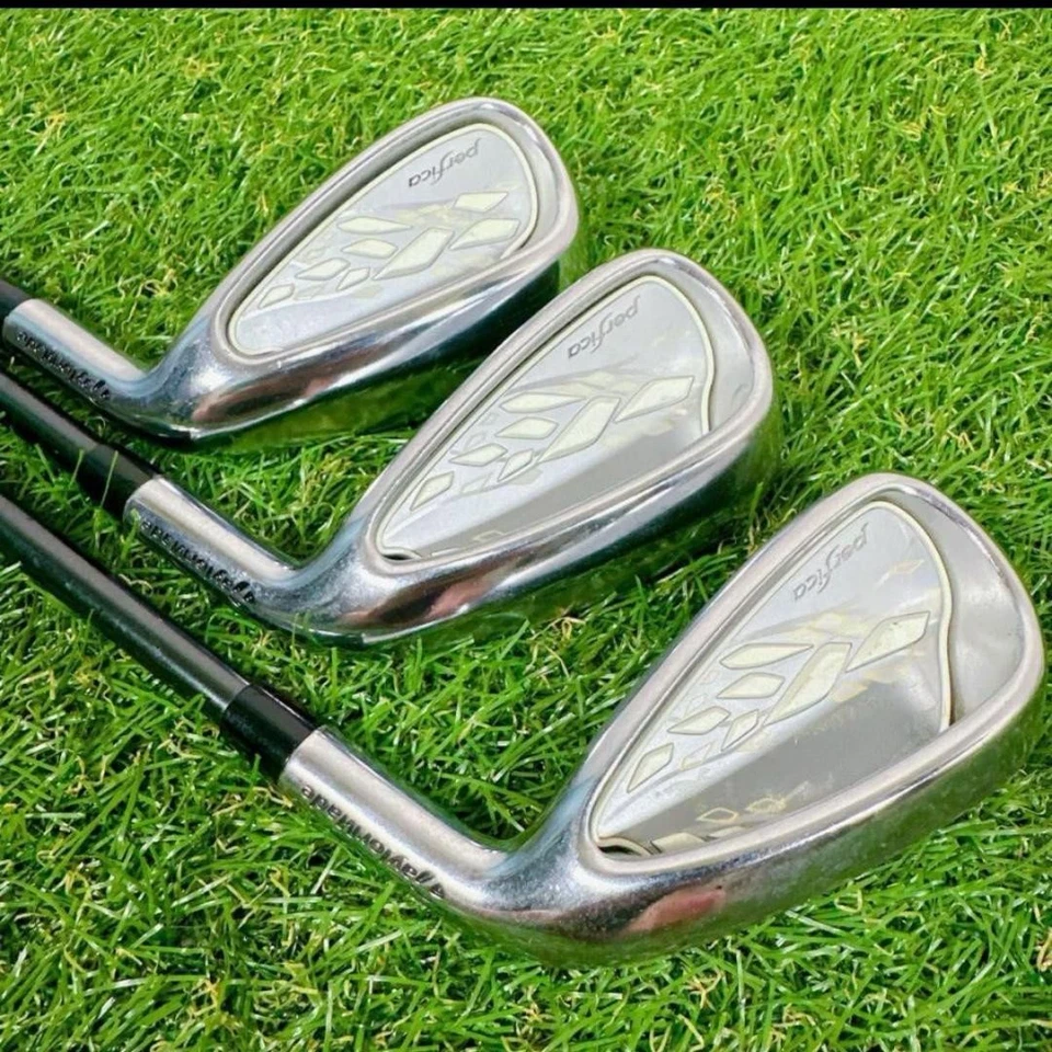 Ladies TaylorMade PERFICA Iron Set 7I～9I.Pw.Sw 5 peace Motore Speeder 60i Flex R - Image 2 of 4