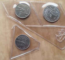 MONETA DA 10-50-100 LIRE IN FDC ASSOLUTO DEL 1981 DELLA REPUBBLICA ITALIANA-