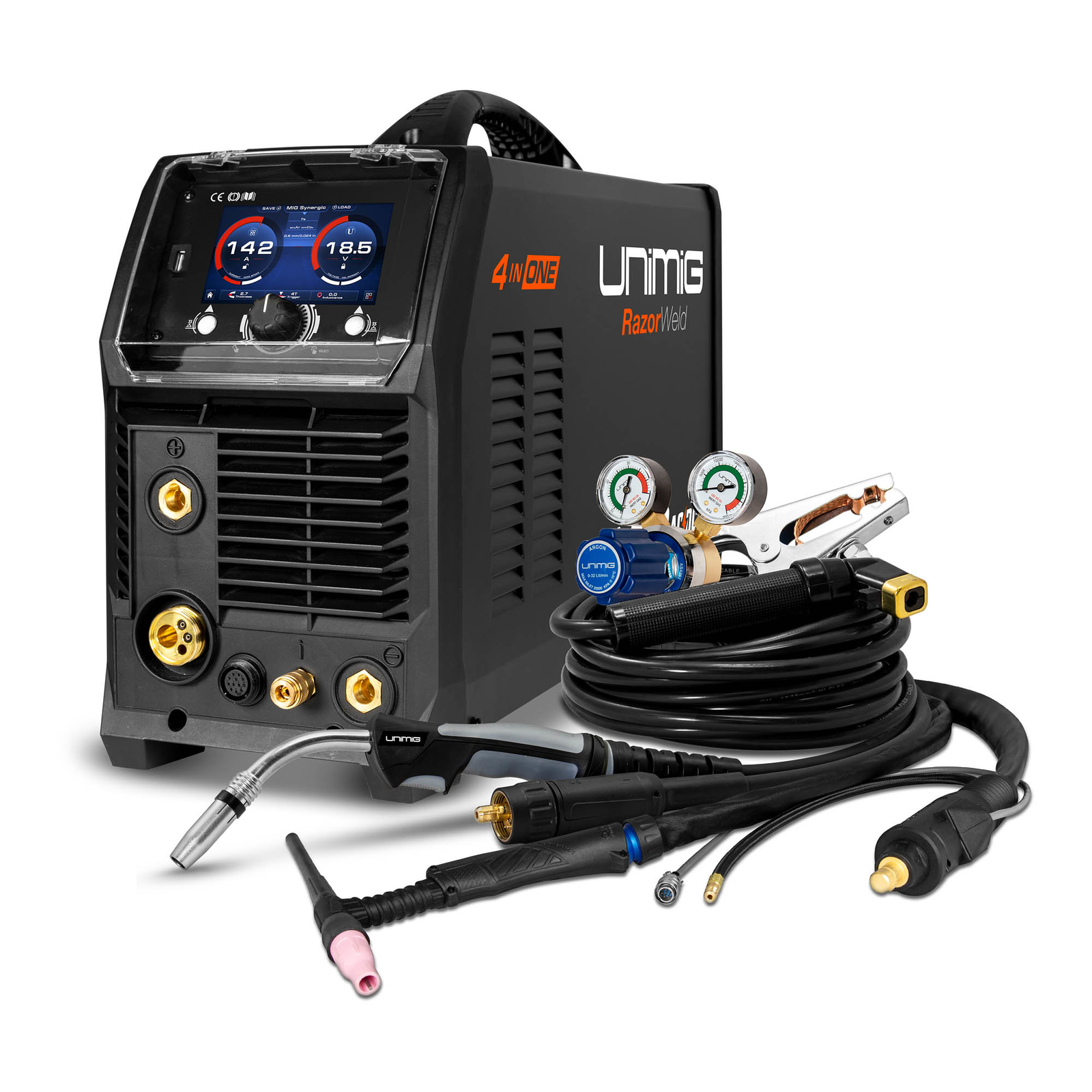 UNIMIG Razor Multi 230 ACDC Mig Tig Stick Welder Smart Set 230ACDC AC/DC U11004K