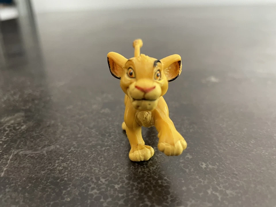 Figura PVC Vintage Walt Disney Applause El Rey León León Cachorro Simba 2" Foto 2 de 4