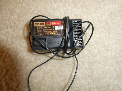 RC Part Accessory Hitec Futaba Dual Conversion Receiver w/ Cord RCD3200 Supreme