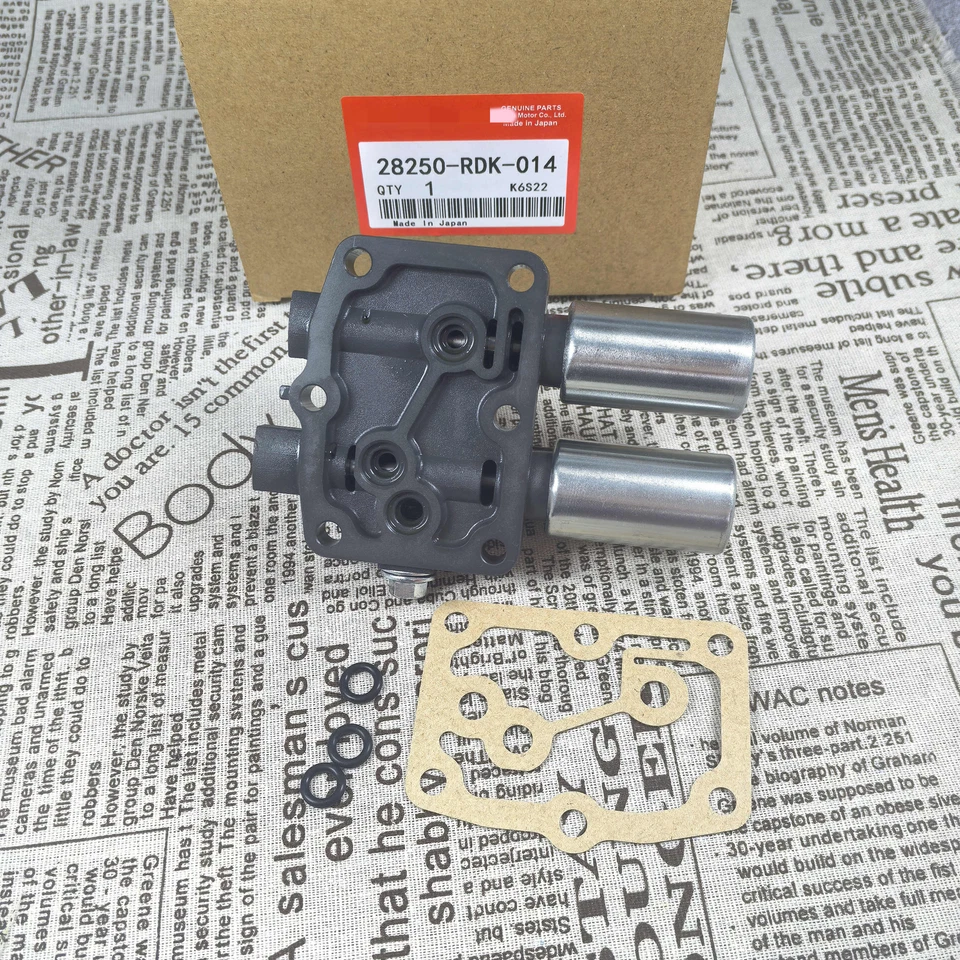 Solenoide lineal doble transmisión OEM 28250-RDK-014 para Honda Odyssey Acura MDX Foto 2 de 3