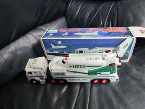 hess truck and space shuttle