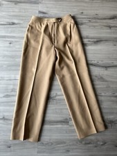 Vintage USA Evan Picone Trousers Dress Pants High Rise Women 12 Wool Blend 26  