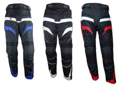 Bangla Herren Motorrad Hose Motorradhose Protektoren Textil Blau - Foto 11