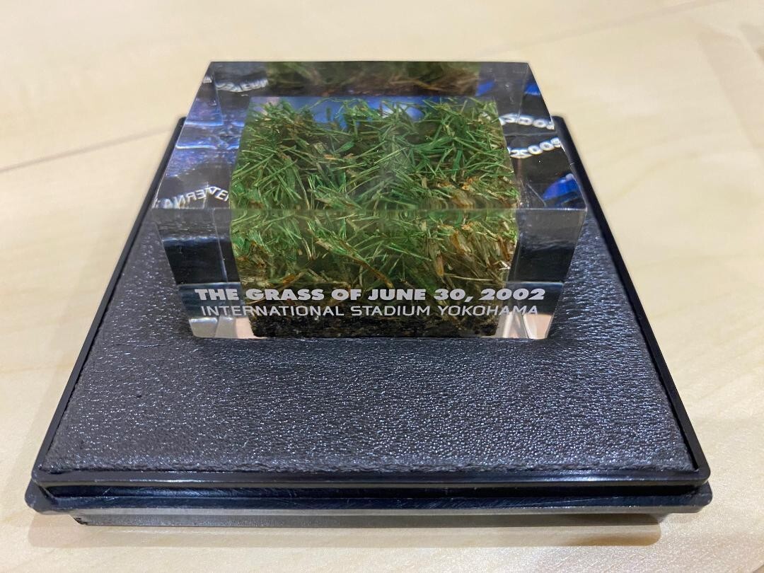Rare! 2002 FIFA World Cup Japan-Korea Tournament Final Stage Grass Souvenir Rare! 2002 FIFA World Cup Japan-Korea Tournament Final Stage Grass Souvenir