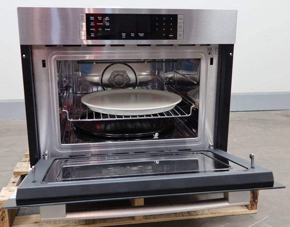 Bosch 24" 1000w SS 1.6 cu.ft. Power 2in1 500 Series Speed Oven