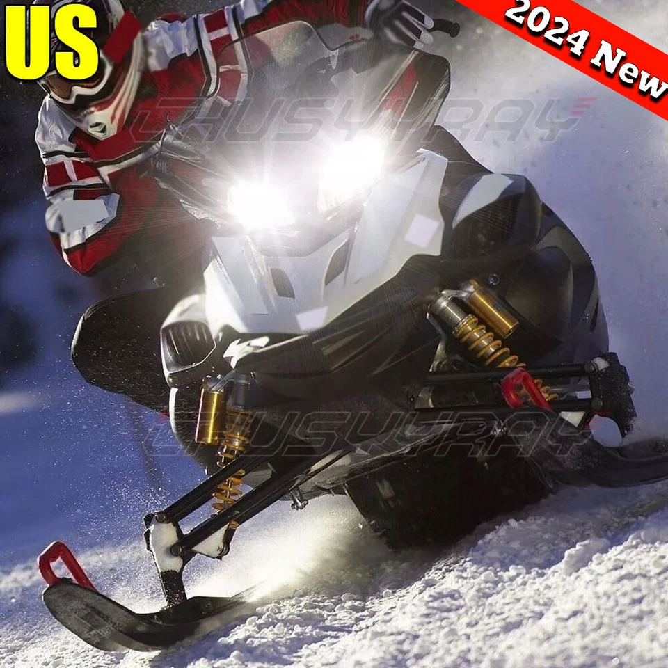 Ultra Hi Lo LED Bulb for Polaris Indy 350 400 440 XCR 500 SKS 1985–1992 Bright - Image 2 of 4