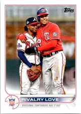 2022 Topps Update Rivalry Love (Juan Soto / Ozzie Albies) #US310