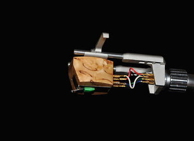 Custom-Made Wood Body for AudioTechnica AT95 Cartridge MC Look Sound Improvement