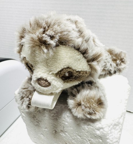 RazBaby Raz Buddy Brown Sloth Plush Pacifier Holder 5.5”
