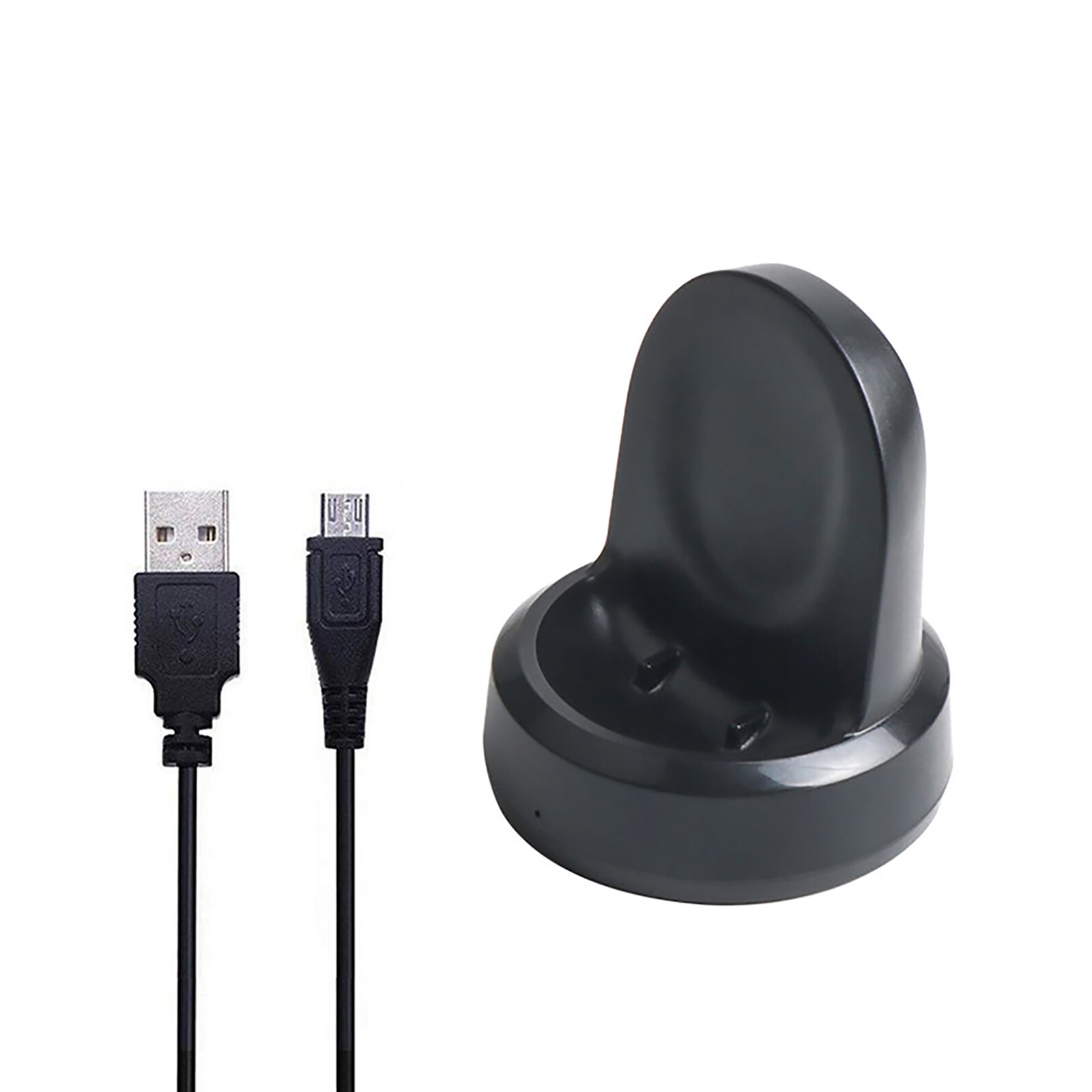 Wireless Charger Dock Holder With Cable For Galaxy Smart Watch Gear S2 S3 R800-image