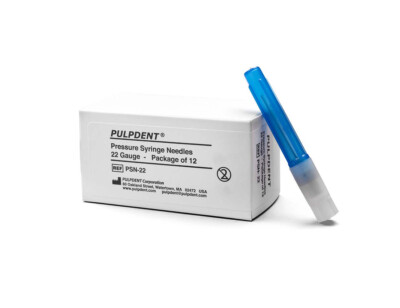 #ad Pulpdent PSN 22 RC Dental Pressure Syringe Needles 22 Gauge 12 Bx $26.58