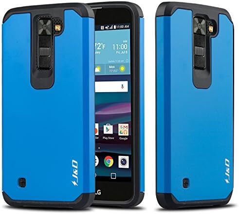 Case Compatible for LG Phoenix 2 / LG Escapte 3 / LG K8 2016 Case, Heavy Duty Du