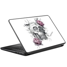Skins for HP 2000 Laptop Decals wrap - Roses in Skull