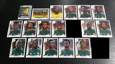BRAZIL 2014 CAMEROON CAMEROON PANINI FOOTBALLERS WC *CHOOSE FIGURINE *