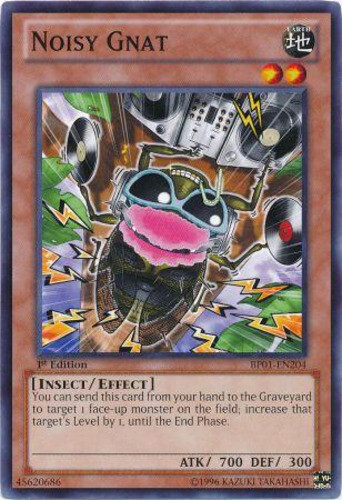 1x Noisy Gnat - BP01-EN204 - Common - 1st Edition BP01 - Battle Pack: Epic Dawn