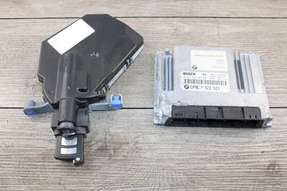 02-2008 BMW E65 E66 745I 745LI N62 ENCENDIDO ECU DME MÓDULO DE CONTROL DEL MOTOR ME9.2 Foto 2 de 4