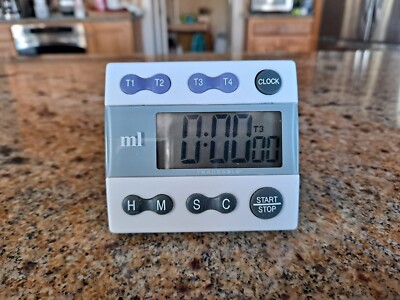 ML5004 Market Lab 4-Channel Digital Timer & Stopwatch