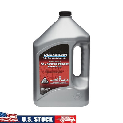 Premium 2-Stroke Engine Oil Outboards PWCs Motorcycles Snowmobiles Small Engines