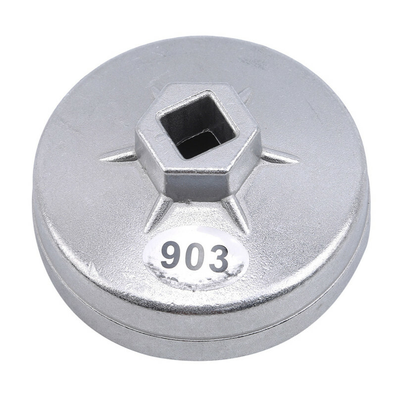 Cap Type Oil Filter Wrench Set Automotive Socket Cup Removal Kit Hand