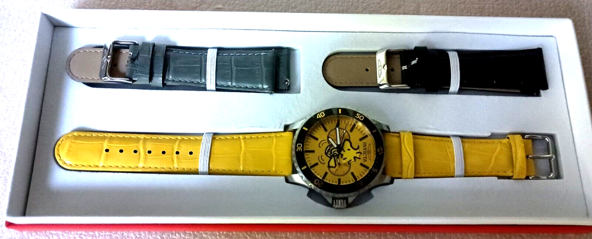 Invicta Woodstock Peanuts 48mm Quartz 38638 Watch 3 Band Set 338