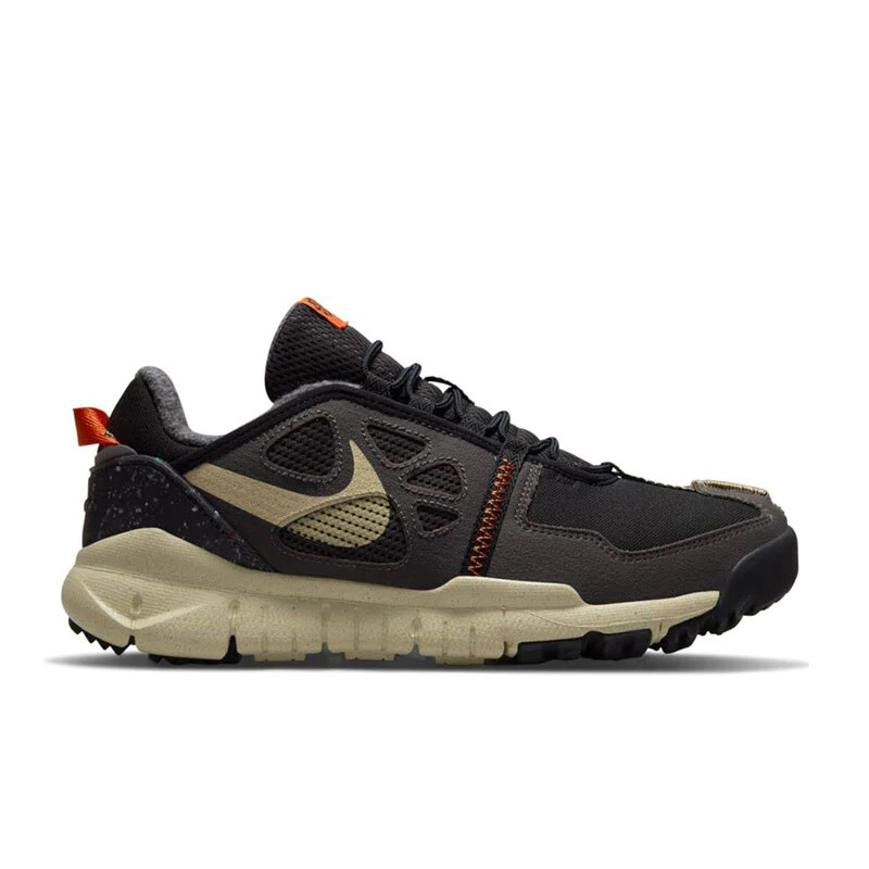 Мужские кроссовки Nike Free Terra Vista черные/парусиновые-антрацитово-оранжевый (CZ1757 001)