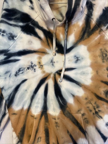 Felpa con cappuccio Volcom NETFLIX OBX Outer Banks uomo grande/14 tie-dye nuova con etichetta - Foto 7 di 8