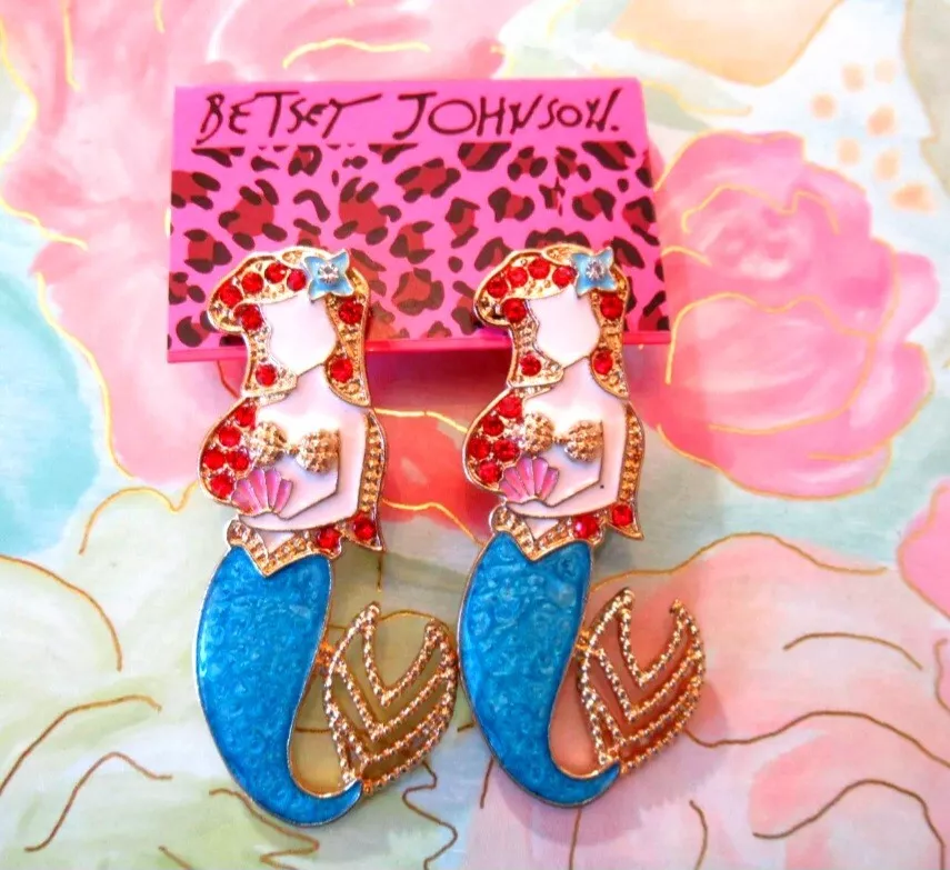 Disney Parks X Betsey Johnson Little Mermaid Ariel Post Fashion