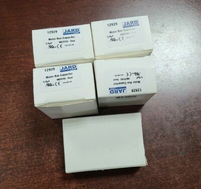 Lot 5 Run Capacitor 5 uf ( MFD mf ) 440V 370V for HVAC Fan Blower Motor 5MFD 5uf