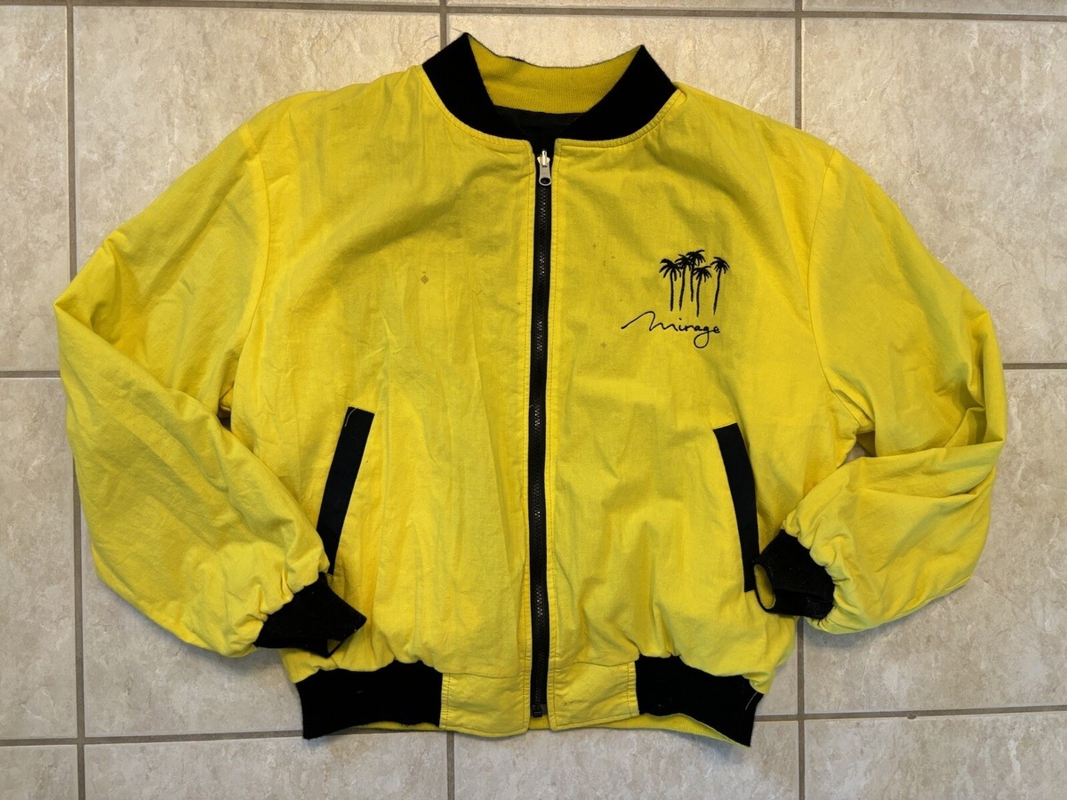 1991 Mirage Las Vegas Reversible Vintage Jacket Men's Large Mizuno