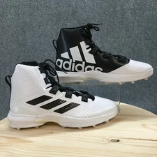 Adidas Shoes Mens 18 Freak Gridlock System Football Cleats White Lace Up EE5423