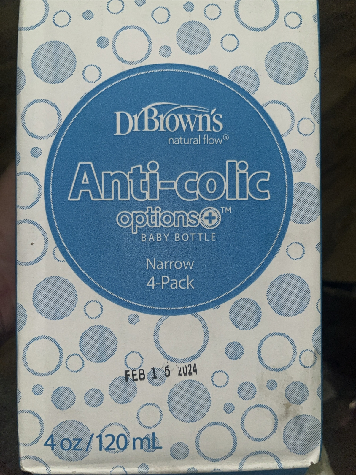 Dr Browns Natural Flow 4oz Baby Bottle 4
