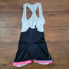 BTwin Womens XS/2XS Cycling Bibshorts Italy 4" 12" (7/10) Pad Spandex XXS