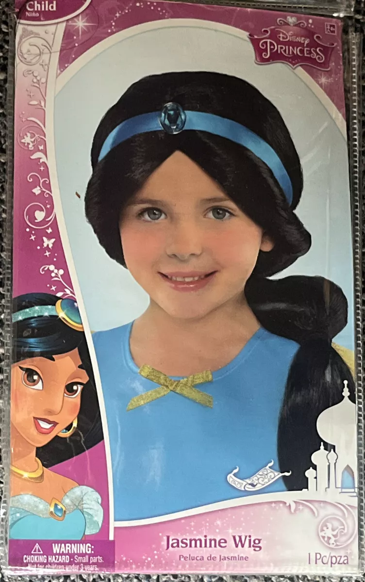 BRAND NEW Disney CHILD Girls Princess JASMINE WIG Aladdin