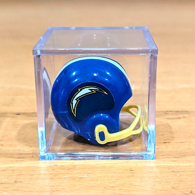 OPI NFL S.D./L.A. CHARGERS VTG NFL Mini Gumball Football Helmet & Display Box!