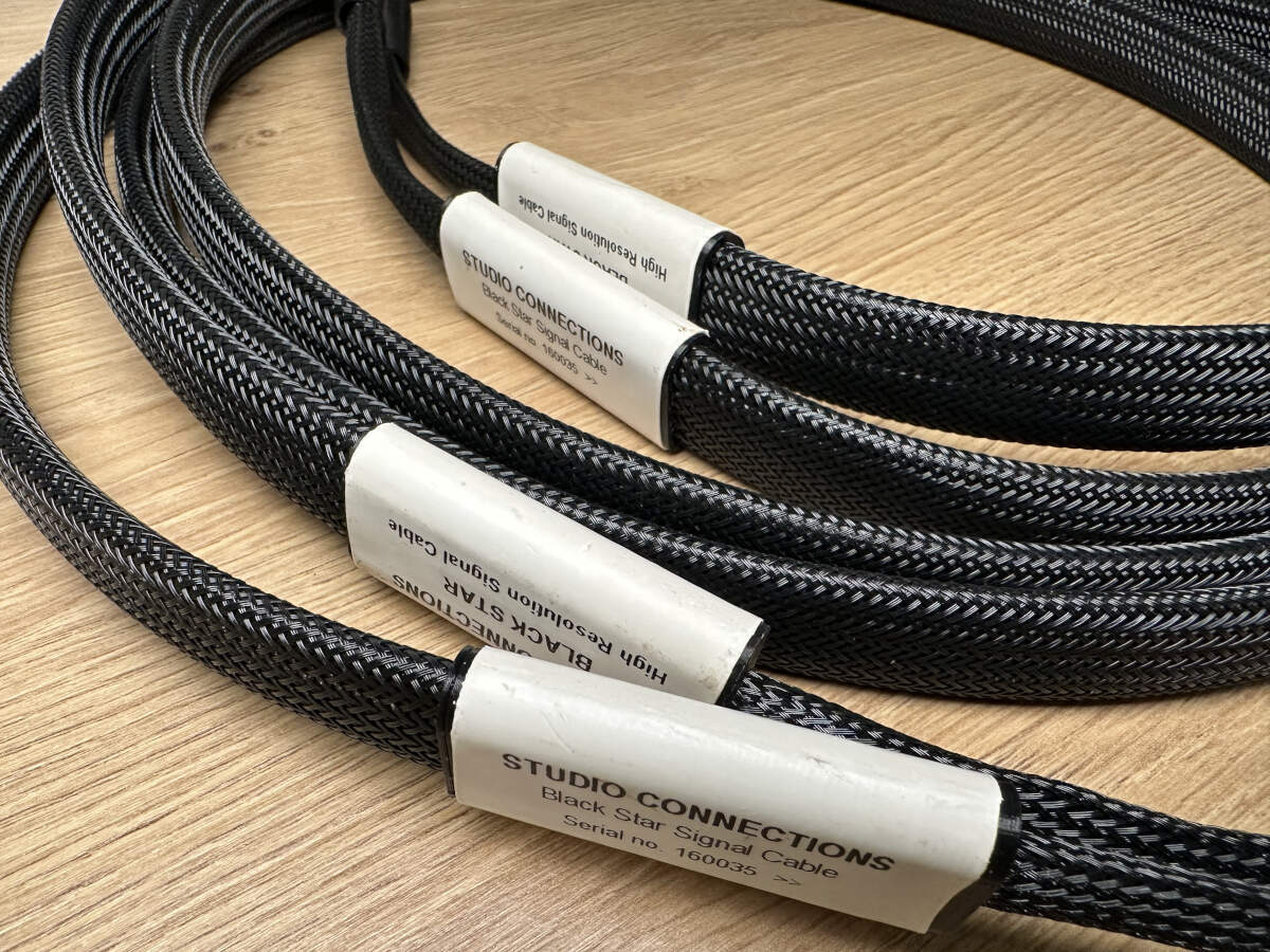 Studio Connections Black Star Signal Cable Stereo 2x2,00m UVP 3729