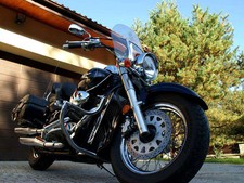 SUZUKI BOULEVARD C50 ENGINE GUARD HIGHWAY CRASH BAR WITH BUILT IN FOOT PEGS SSP