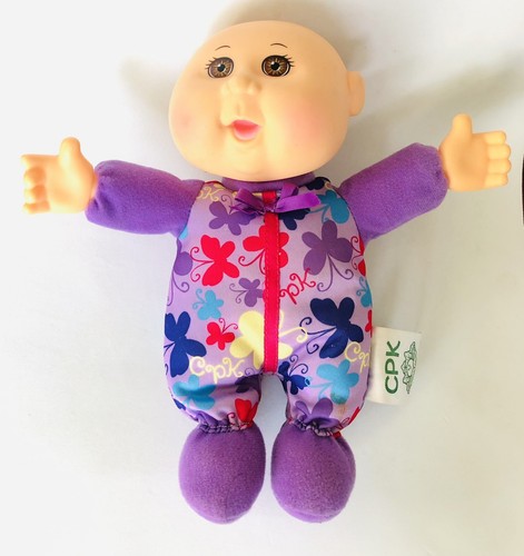 2015 Cabbage Patch Kids Plush Doll Plastic Head Butterfly Clothes WCT-63 10"