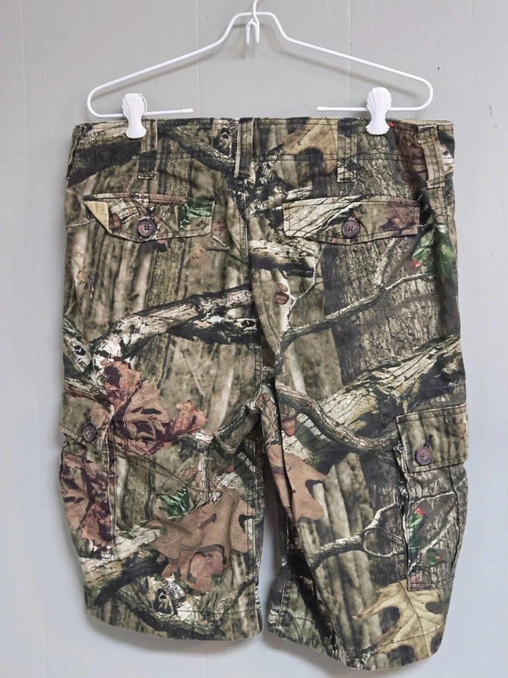 "Pantalones cortos cargo Wearfirst Mossy Oak Break Up Infinity camuflados 36 entrepiernas 12""" Foto 2 de 4
