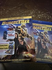 Bumblebee Blu Ray DVD Movie With Slipcover  No Comic Book Transformer Watched 1