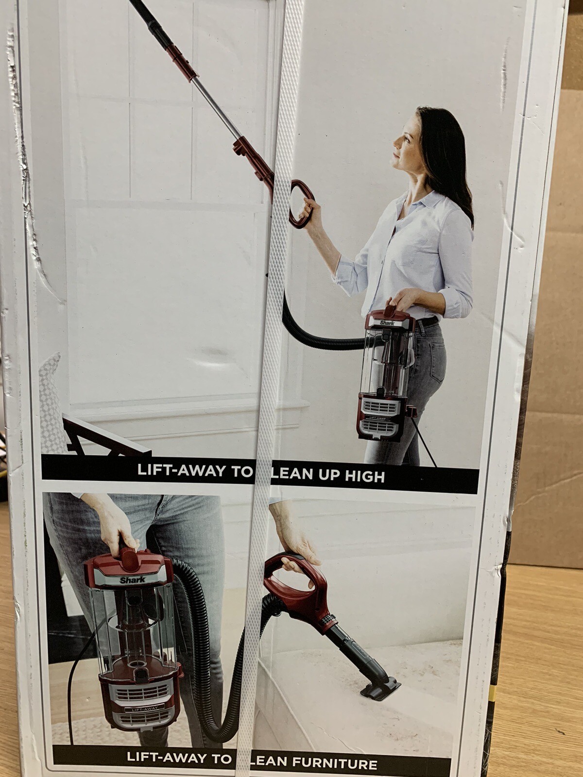 Shark Rotator Lift-Away W/PowerFins Corded Bagless Pet Upright Vacuum