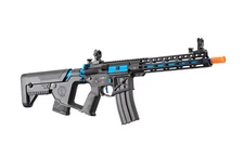Lancer Tactical BLACKBIRD Skeleton AEG Airsoft Rifle w/Alpha Stock Gen2 ETU Gear