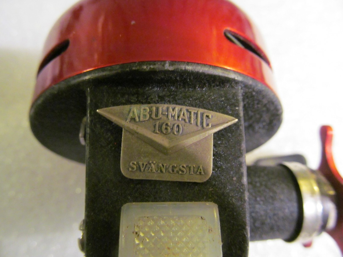 OLD ABU ABU-MATIC SVÄNGSTA 160 FISHING REEL FROM SWEDEN ABUMATIC
