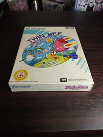 MSX Twin Bee CIB Boxed, Tested, works 1986 Rare Konami Japan Import 