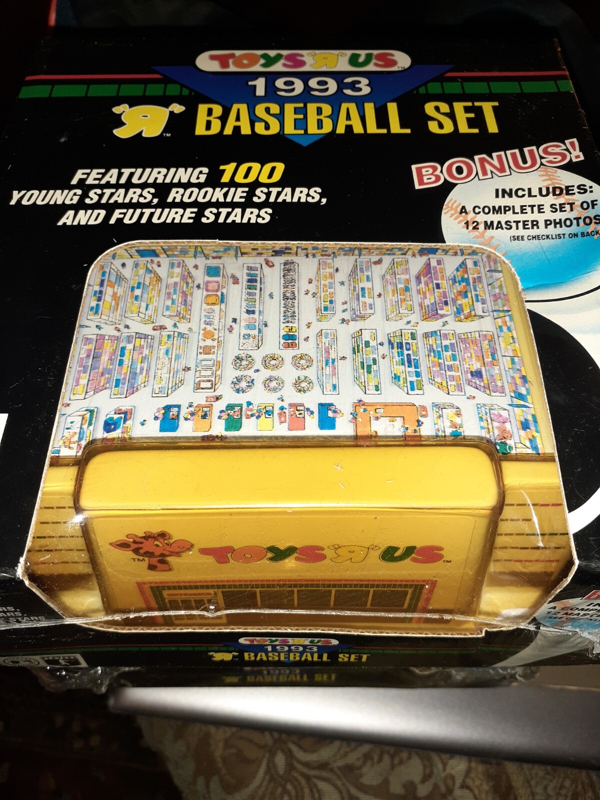1993 Toys 'R' Us Topps Baseball Factory Sealed Set 100 Cards & 12