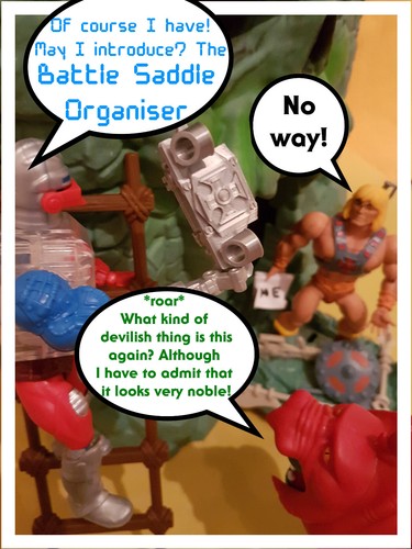 MotU - Battle Saddle Organiser - Masters of the Universe Tribute - Bild 4 von 12