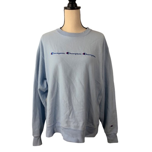 Vintage Y2k Champion reverse weave Pullover Sweater L Crewneck Lounge Streetwear - Picture 4 of 11