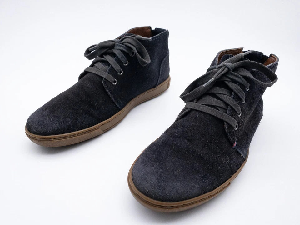 TOMMY HILFIGER Bottes À Lacets Pour Hommes Ankle Boots Taille 41 EU Art 17551-30 - Photo 1/4